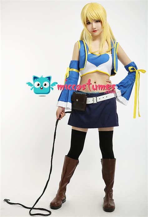 lucy heartfilia cosplay|Fairy Tail Lucy Heartfilia Seven Years After Cosplay Costume.